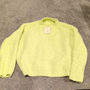 Lime Green Women's Sweater